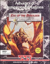 Eye of the Beholder Amiga US box art